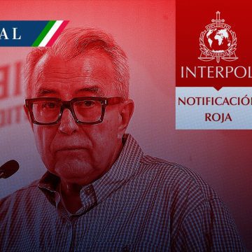 Confirma Sheinbaum ficha roja de la Interpol para detener a Rocha Moya y funcionarios