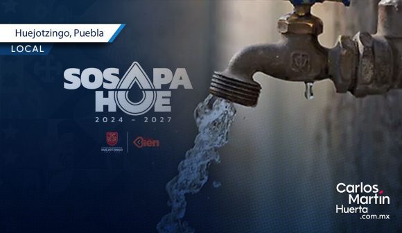 ¿Debes el agua en Huejotzingo? Aprueban el programa con descuentos de hasta el 75%