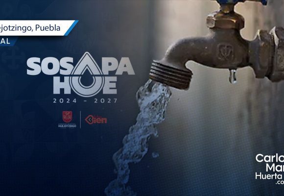 ¿Debes el agua en Huejotzingo? Aprueban el programa con descuentos de hasta el 75%