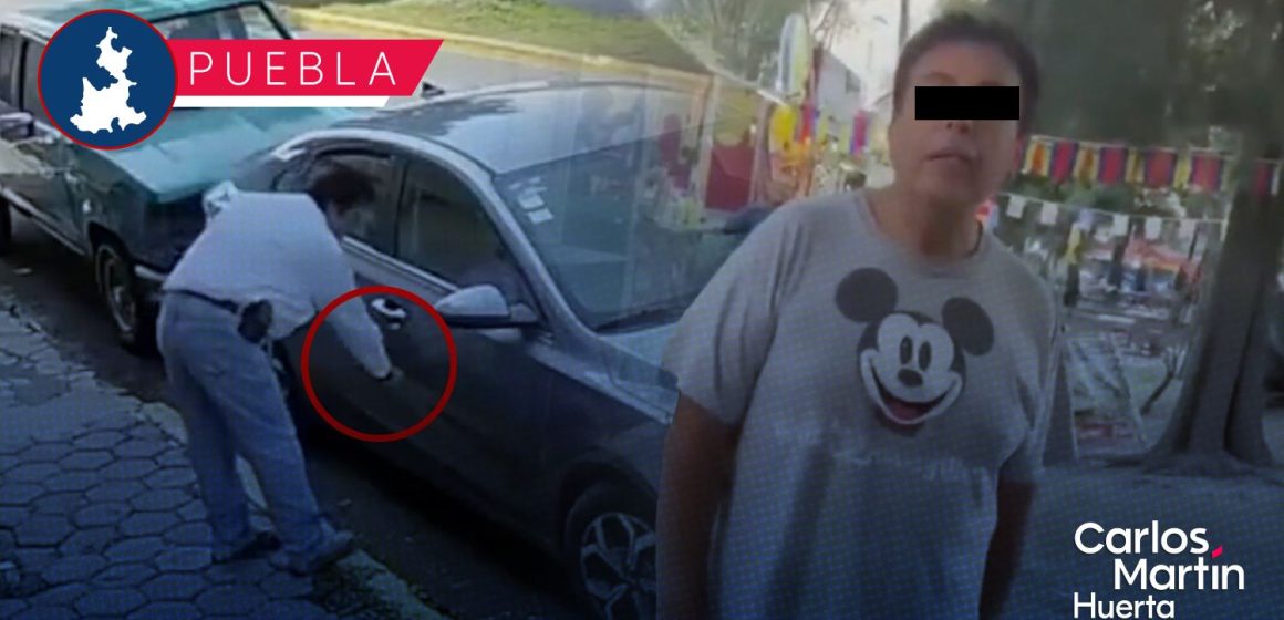 Sujeto que rayó coche a estudiante en San Manuel vuelve a agredir a un comerciante