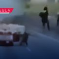 Captan violento asalto sobre la autopista Puebla-Orizaba