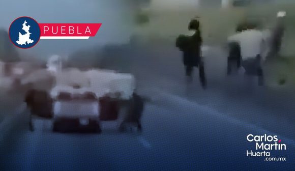Captan violento asalto sobre la autopista Puebla-Orizaba