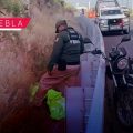 Motociclista sobrevive tras fuerte accidente en el Periférico Ecológico