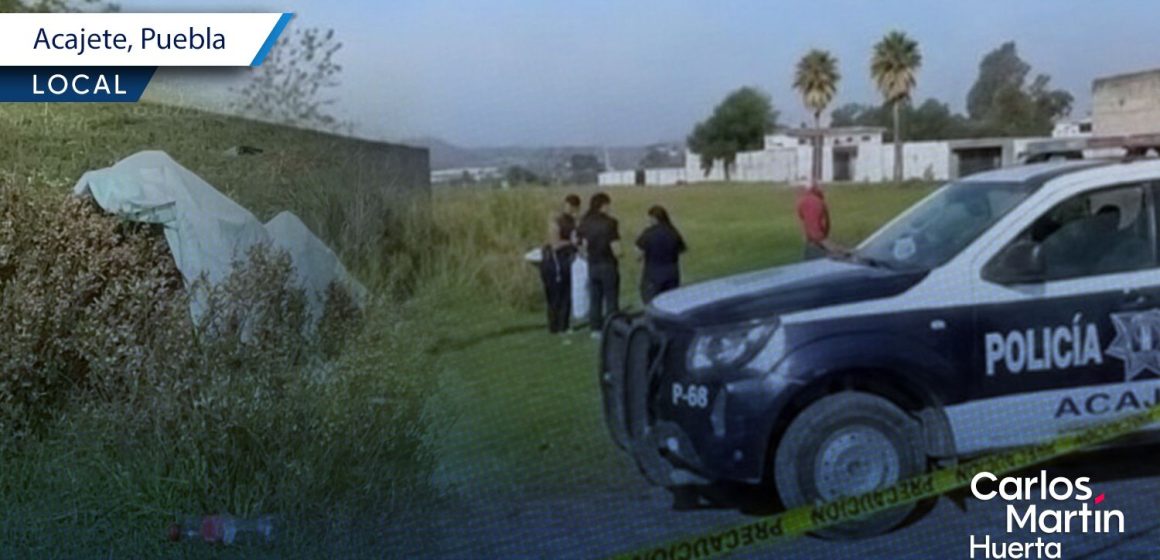 Localizan a hombre sin vida en inmediaciones de campo deportivo en Acajete