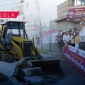 Arranca pavimentación en la colonia El Salvador; beneficiarán a 14 mil habitantes
