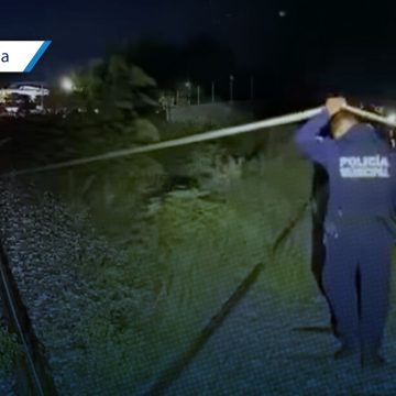 Tren arrolla a hombre en situación de calle en Tehuacán