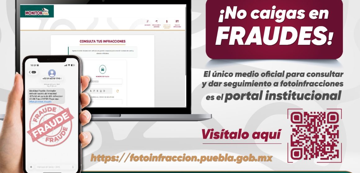 Puebla alerta por SMS falsos de fotomultas; estos son los números detectados