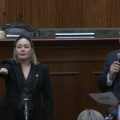 Yeraldine Bonilla Valverde rinde protesta como gobernadora interina de Sinaloa