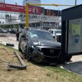 Choque en Atlixcáyotl por exceso de velocidad deja tres personas lesionadas