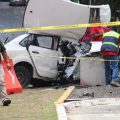 Muere agente de Proximidad Vial tras volcadura en la Vía Atlixcáyotl