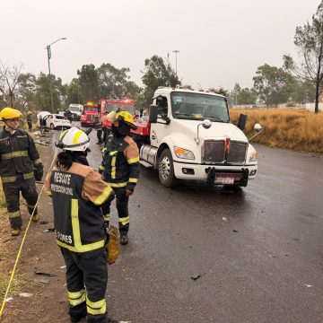 Fatal choque múltiple en Periférico deja un muerto y seis heridos