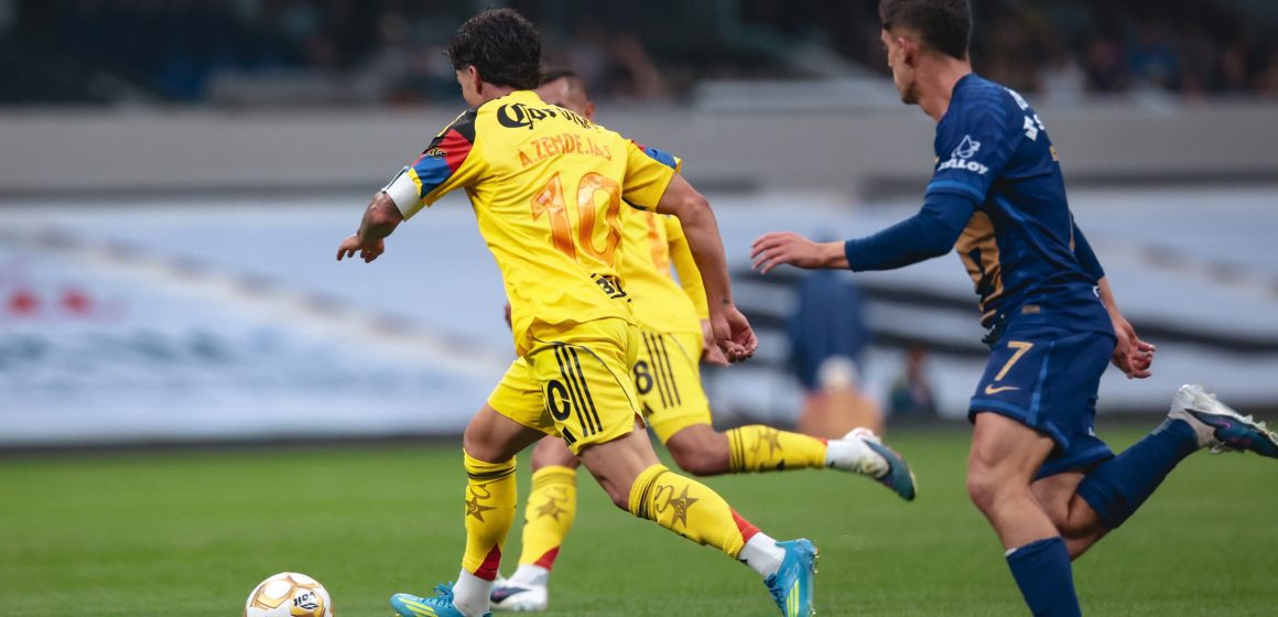 América rescata empate ante Pumas en la ida de cuartos de final