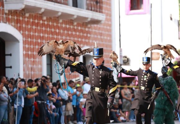 Conmemoran la Batalla  del 4 de Mayo en Atlixco