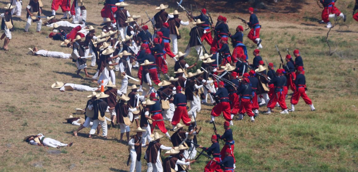 ¡Viva Puebla!: Reviven con honor y orgullo la histórica Batalla del 5 de Mayo