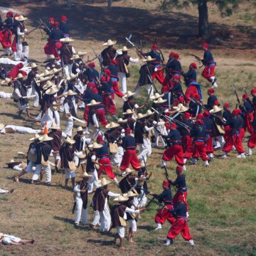 ¡Viva Puebla!: Reviven con honor y orgullo la histórica Batalla del 5 de Mayo