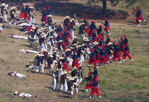 ¡Viva Puebla!: Reviven con honor y orgullo la histórica Batalla del 5 de Mayo