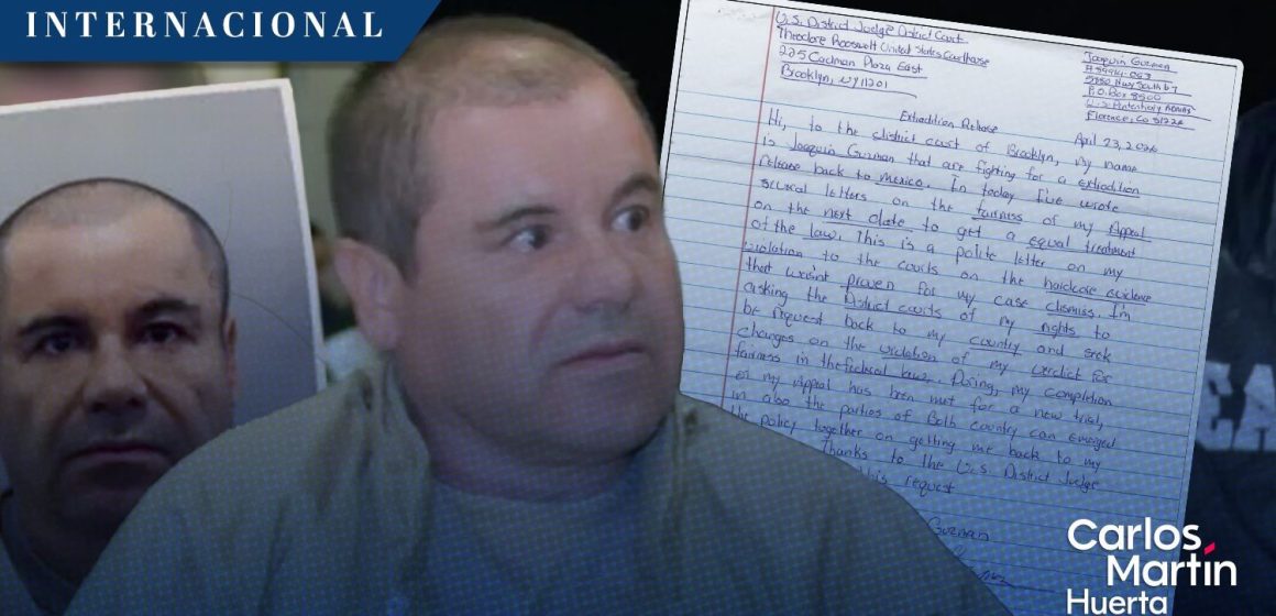 Juez Brian Cogan rechaza de forma tajante peticiones de “El Chapo” Guzmán para regresar a México