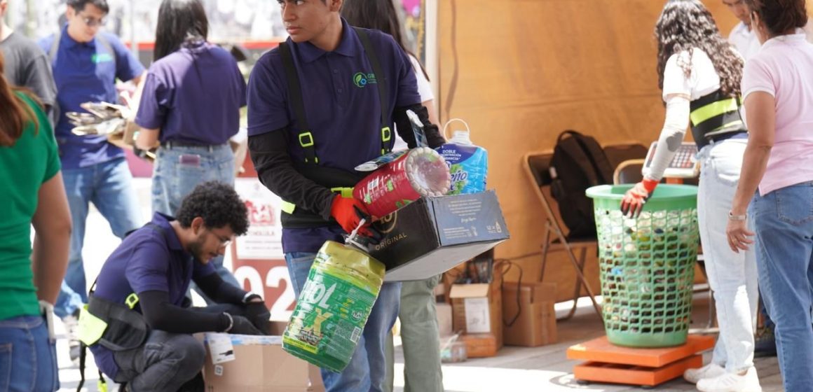 EcoCholula recolecta más de 3.8 toneladas de residuos reciclables