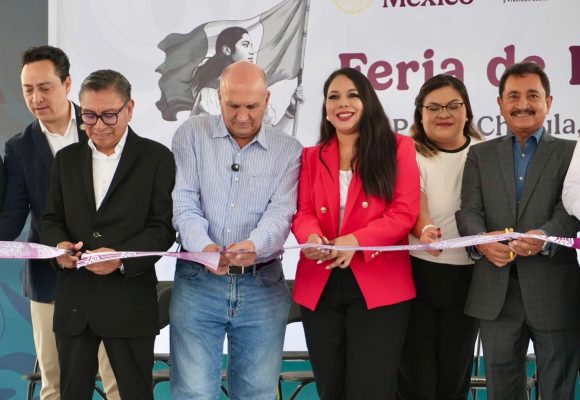Con respaldo estatal, Tonantzin Fernández impulsa el empleo en San Pedro Cholula