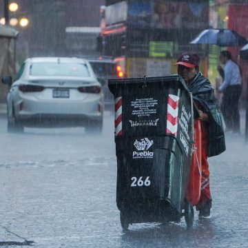 Lluvias provocan inundaciones en Puebla y zona conurbada