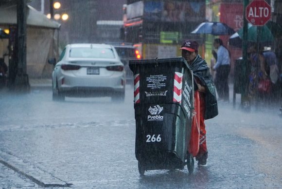 Lluvias provocan inundaciones en Puebla y zona conurbada