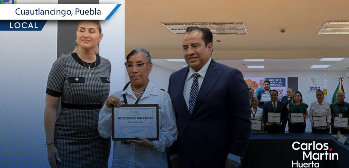 Reconoce Fiscalía de Puebla labor del Centro de Bienestar Animal de Cuautlancingo