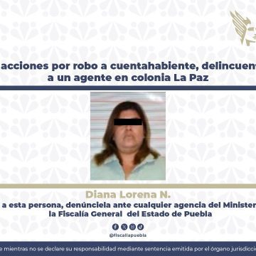 FGE Puebla investiga ataque armado en La Paz: agente resulta herido durante operativo por robo a cuentahabiente