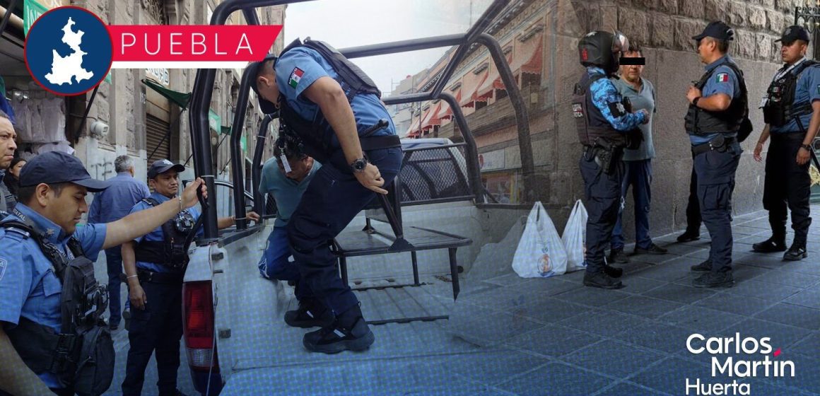 Cae “El estafador de los tacos” en Puebla; operaba en zonas comerciales