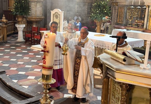 Catedral de Puebla reúne a fieles en el Día de la Santa Cruz; llaman a rechazar la violencia y fortalecer valores