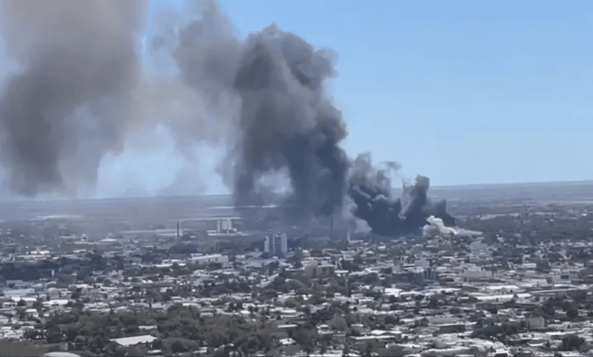Tragedia en Los Mochis: Incendio en Plaza Fiesta Las Palmas deja 5 muertos y varios heridos