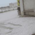 Intensa lluvia y granizada en la ciudad de Puebla y zona metropolitana