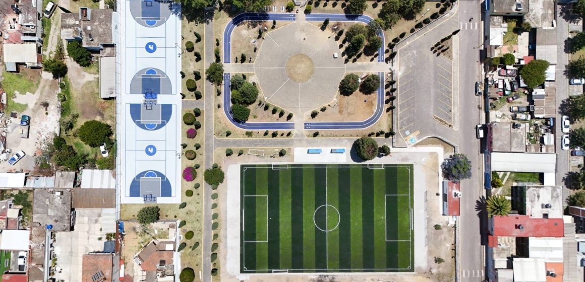 Más deporte y convivencia para las familias: Lupita Cuautle entrega rehabilitación de Unidad Deportiva