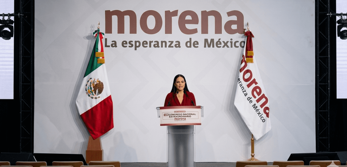 Ariadna Montiel asume dirigencia nacional de Morena rumbo a elecciones 2027