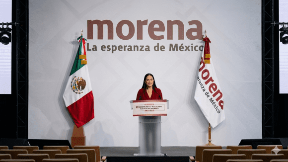 Ariadna Montiel asume dirigencia nacional de Morena rumbo a elecciones 2027