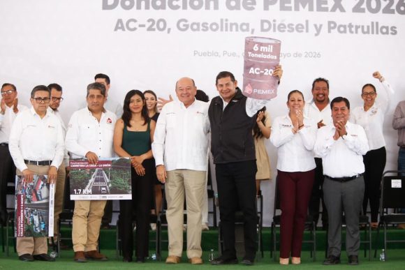Alianza Puebla-PEMEX impulsa cifra récord en recuperación de combustible e infraestructura