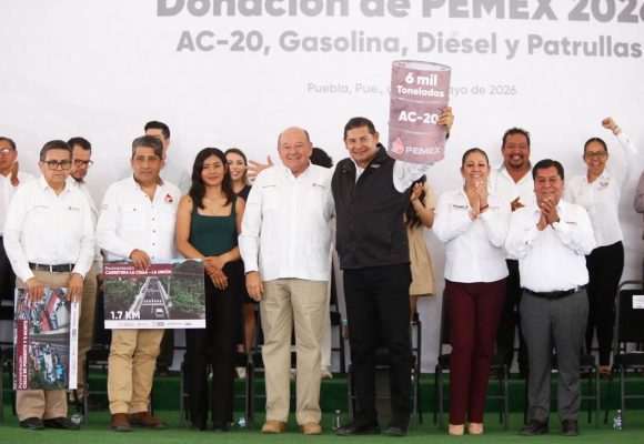 Alianza Puebla-PEMEX impulsa cifra récord en recuperación de combustible e infraestructura