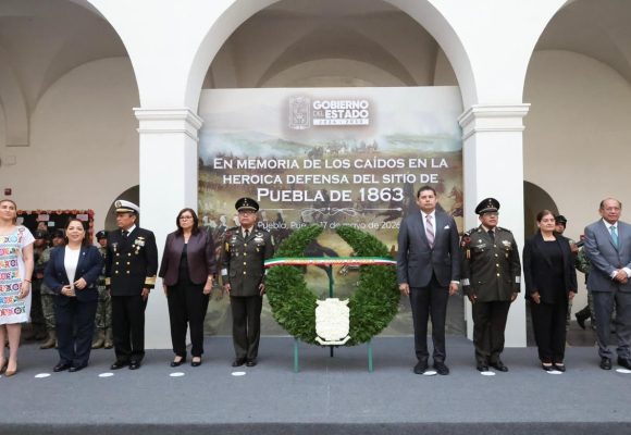 Puebla fortalece soberanía tecnológica y científica a 163 años de la defensa heroica de 1863