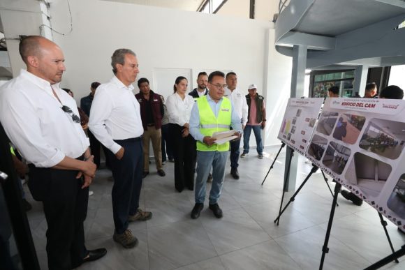 Supervisa Pepe Chedraui trabajos de remodelación en el Centro de Atención Municipal