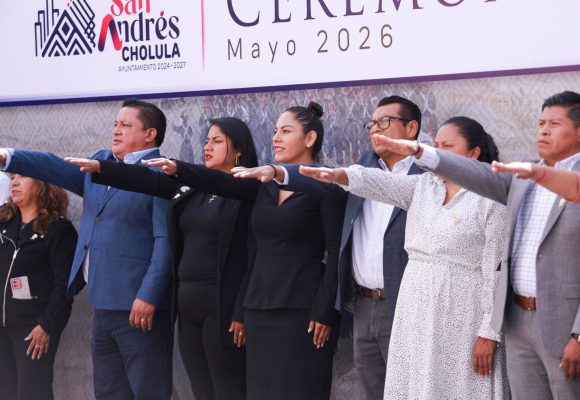 San Andrés Cholula conmemora la Batalla de Puebla y rinde homenaje a madres servidoras públicas