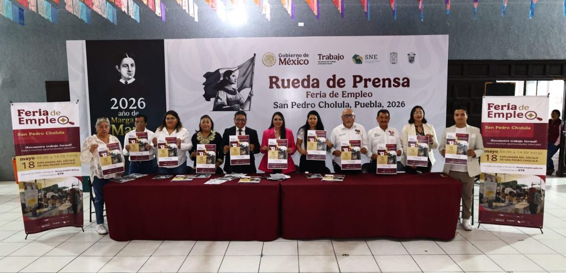 Gobierno de Tonantzin Fernández promueve feria del empleo en beneficio de las y los cholultecas