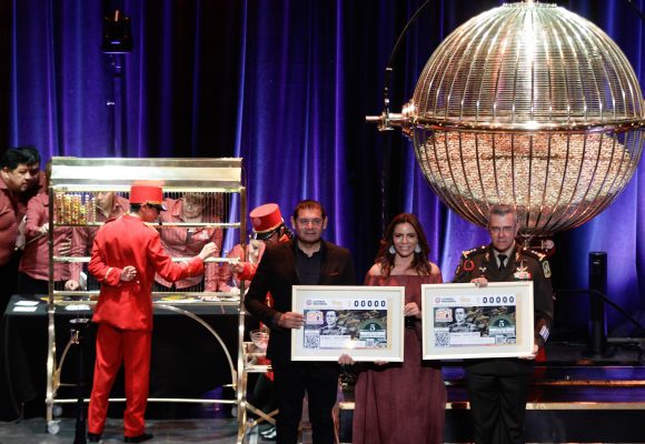 Lotería Nacional realiza sorteo histórico en Puebla por aniversario de la Batalla del 5 de Mayo