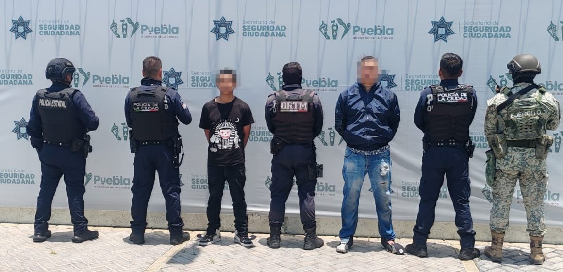 Detienen a dos sujetos tras balacera en inmediaciones del Mercado Morelos