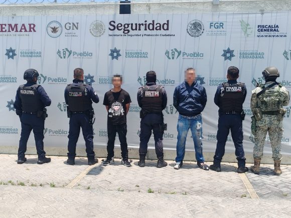 Detienen a dos sujetos tras balacera en inmediaciones del Mercado Morelos