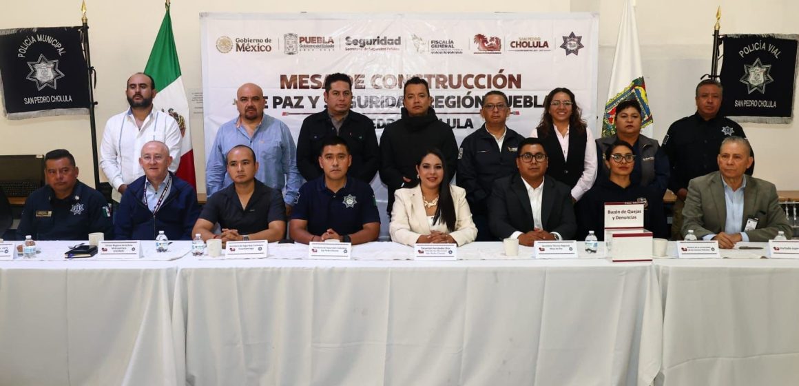 Tonantzin Fernández encabeza Mesa de Construcción de Paz y Seguridad