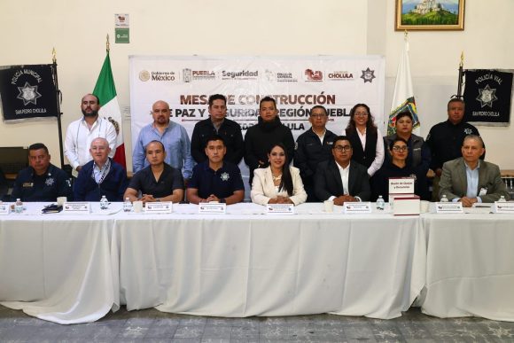Tonantzin Fernández encabeza Mesa de Construcción de Paz y Seguridad