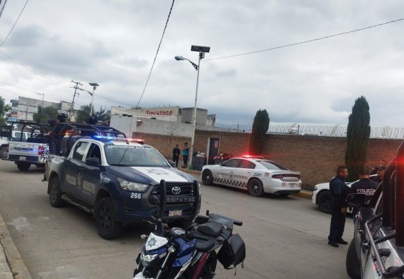Desmantelan banda dedicada al robo de transporte de carga en Cuautlancingo; hay 5 detenidos
