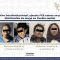 Golpe al narcomenudeo en Puebla: aseguran droga y detienen a cuatro personas