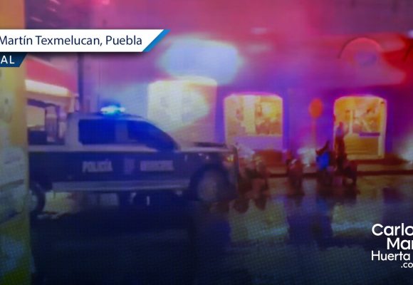 Asaltan Coppel de Texmelucan; ladrones dispararon para escapar