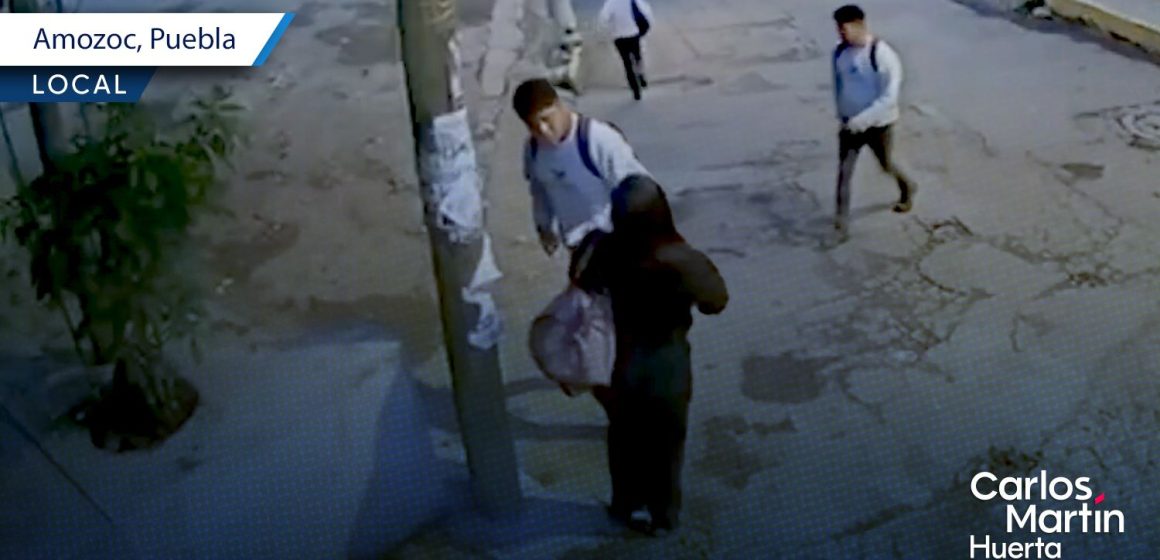 Asalto a mujer Amozoc Asaltan a mujer mientras esperaba el transporte público en Amozoc