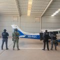 Aseguran avioneta Cessna con cocaína en Mexicali